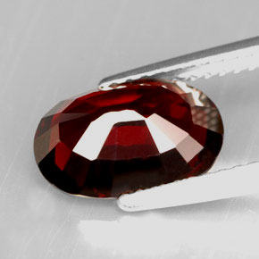 Spinel Gemstone in 10.7 x 7.3 mm Size for Sale, Spinel Stone in Deep Red Color