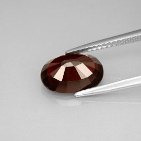 Spinel Gemstone in 10.5 x 7.4 mm Size for Sale, Spinel Stone in Deep Red Color
