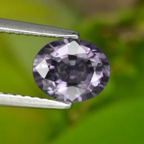 1.21 ct Purple Spinel Gemstone, Spinel Gem in Oval Facet Shape for Sale.