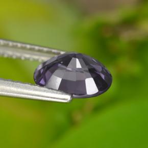 Spinel Gemstone in 7.4 x 6.1 mm Size for Sale, Spinel Stone in Purple Color