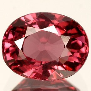 1.45 ct Pink Spinel Gemstone, Spinel Gem in Oval Facet Shape for Sale.