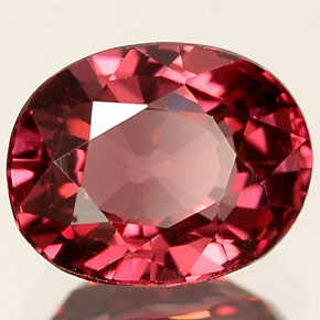 1.45 ct Pink Spinel Stone, Natural Spinel in Oval Facet Shape for Sale