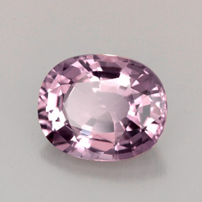 2.84 ct Pink Spinel Stone, Natural Spinel in Oval Facet Shape for Sale