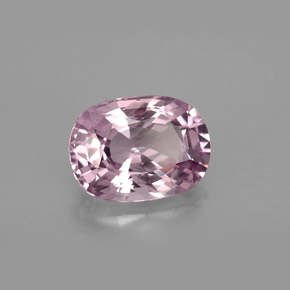 2.89 ct Violet Spinel Stone, Natural Spinel in Cushion-Cut Shape for Sale