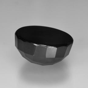 Spinel Gemstone in 12 mm (calibrated) Size for Sale, Spinel Stone in Black Color