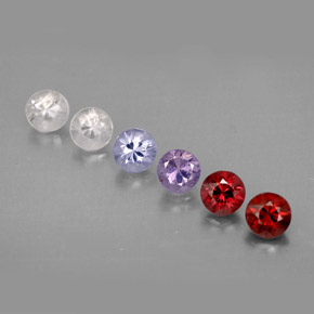 1.45 ct Multicolor Spinel Gemstone, Spinel Gem in Diamond-Cut Shape for Sale.