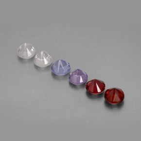 Spinel Gemstone in 3.5 mm (calibrated) Size for Sale, Spinel Stone in Multicolor Color