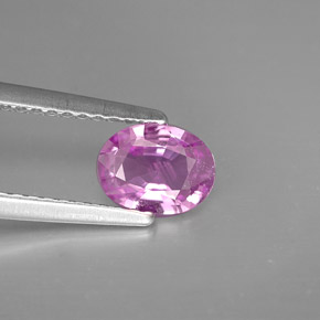0.70 ct Violet Spinel Gemstone, Spinel Gem in Oval Facet Shape for Sale.