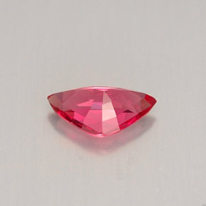 Spinel Gemstone in 6.8 x 4.1 mm Size for Sale, Spinel Stone in Pink Red Color