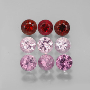 1.92 ct Multicolor Spinel Stone, Natural Spinel in Diamond-Cut Shape for Sale
