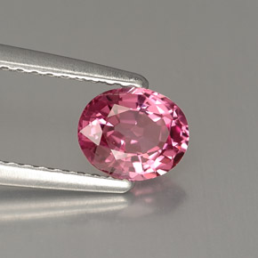 0.84 ct Pink Spinel Stone, Natural Spinel in Oval Facet Shape for Sale