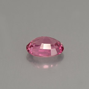 Spinel Gemstone in 6.4 x 5.2 mm Size for Sale, Spinel Stone in Purplish Pink Color