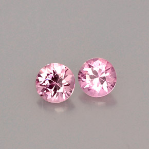 0.53 ct Pink Spinel Stone, Natural Spinel in Diamond-Cut Shape for Sale