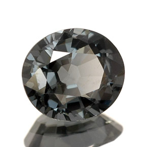 0.91 ct Blue Spinel Stone, Natural Spinel in Oval Facet Shape for Sale