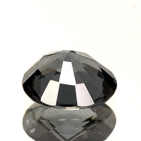 Spinel Gemstone in 6.5 x 5.7 mm Size for Sale, Spinel Stone in Grayish Blue Color