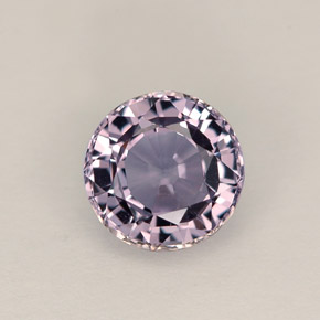1.38 ct Violet Spinel Gemstone, Spinel Gem in Round Facet Shape for Sale.