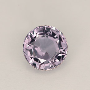 1.38 ct Violet Spinel Stone, Natural Spinel in Round Facet Shape for Sale