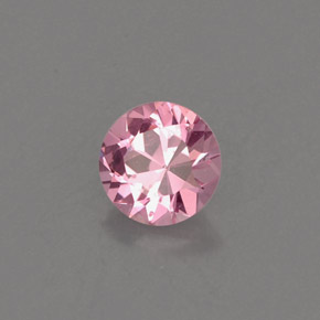 0.46 ct Pink Spinel Stone, Natural Spinel in Diamond-Cut Shape for Sale