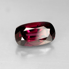3.85 ct Red Spinel Stone, Natural Spinel in Cushion-Cut Shape for Sale
