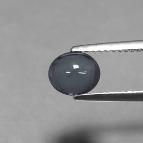 1.32 ct Gray Spinel Gemstone, Spinel Gem in Oval Cabochon Shape for Sale.