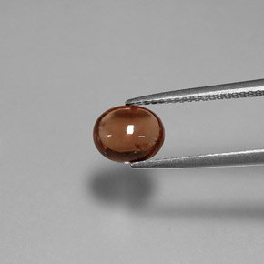 1.61 ct Orange Spinel Stone, Natural Spinel in Oval Cabochon Shape for Sale