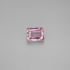 0.50 ct Pink Spinel Stone, Natural Spinel in Baguette Facet Shape for Sale