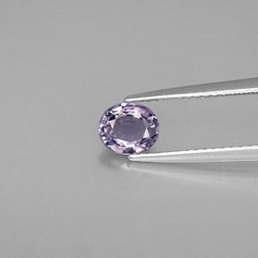 0.71 ct Violet Spinel Gemstone, Spinel Gem in Oval Facet Shape for Sale.