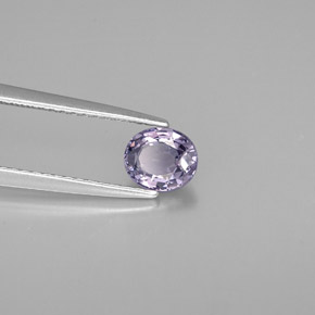0.71 ct Violet Spinel Stone, Natural Spinel in Oval Facet Shape for Sale