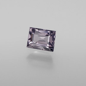 0.53 ct Violet Spinel Stone, Natural Spinel in Baguette Facet Shape for Sale