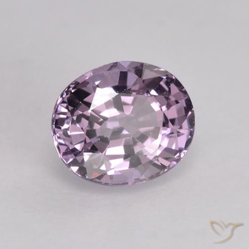 0.78 ct Purple Spinel Stone, Natural Spinel in Oval Facet Shape for Sale
