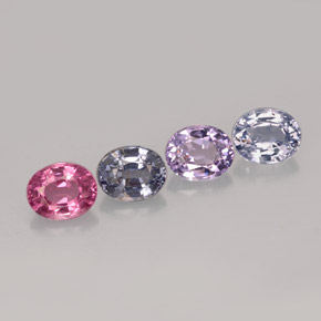 1.95 ct Multicolor Spinel Gemstone, Spinel Gem in Oval Facet Shape for Sale.