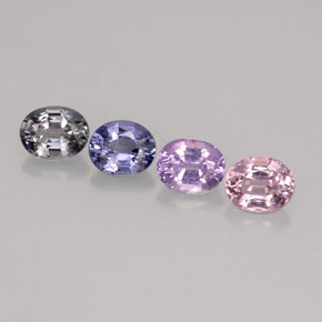 1.88 ct Multicolor Spinel Gemstone, Spinel Gem in Oval Facet Shape for Sale.