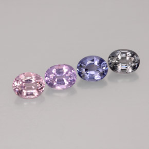 1.88 ct Multicolor Spinel Stone, Natural Spinel in Oval Facet Shape for Sale