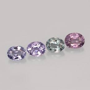 1.84 ct Multicolor Spinel Gemstone, Spinel Gem in Oval Facet Shape for Sale.