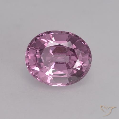 0.71ct Natural Medium Purple Spinel, Oval, VS