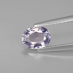 0.89 ct Violet Spinel Gemstone, Spinel Gem in Oval Facet Shape for Sale.