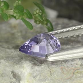 Spinel Gemstone in 6 x 5 mm Size for Sale, Spinel Stone in Pinkish Violet Color