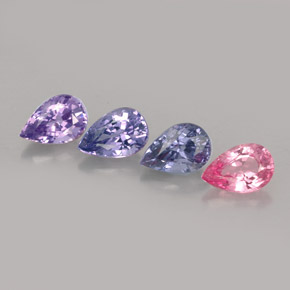2.02 ct Multicolor Spinel Gemstone, Spinel Gem in Pear Facet Shape for Sale.
