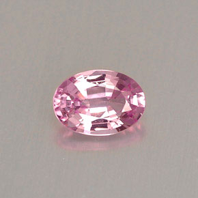 0.52 ct Pink Spinel Gemstone, Spinel Gem in Oval Facet Shape for Sale.