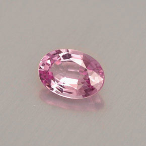 0.52 ct Pink Spinel Stone, Natural Spinel in Oval Facet Shape for Sale