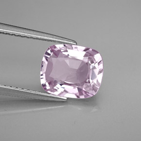 2.43 ct Violet Spinel Stone, Natural Spinel in Cushion-Cut Shape for Sale