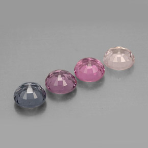 Spinel Gemstone in 5.3 mm Size for Sale, Spinel Stone in Multicolor Color
