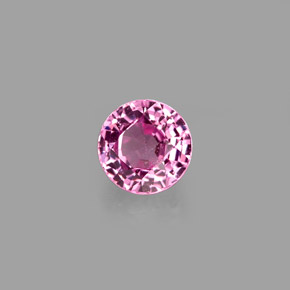 0.60 ct Pink Spinel Stone, Natural Spinel in Round Facet Shape for Sale