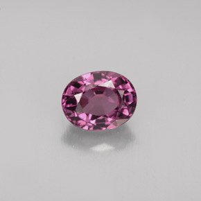 0.82 ct Purple Spinel Gemstone, Spinel Gem in Oval Facet Shape for Sale.