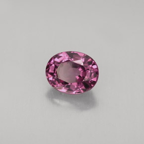 0.82 ct Purple Spinel Stone, Natural Spinel in Oval Facet Shape for Sale