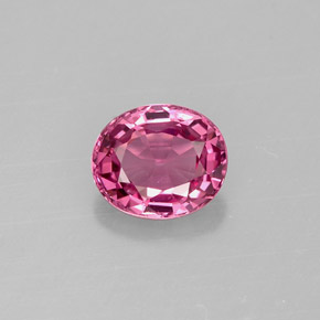 0.88 ct Violet Spinel Gemstone, Spinel Gem in Oval Facet Shape for Sale.