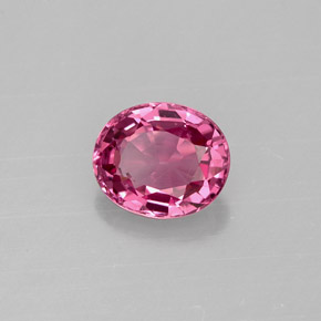 0.88 ct Violet Spinel Stone, Natural Spinel in Oval Facet Shape for Sale