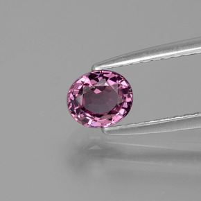 0.59 ct Violet Spinel Gemstone, Spinel Gem in Oval Facet Shape for Sale.
