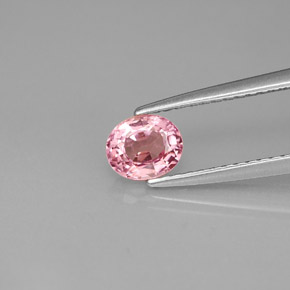 0.63 ct Pink Spinel Gemstone, Spinel Gem in Oval Facet Shape for Sale.