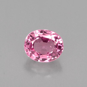 0.67 ct Pink Spinel Gemstone, Spinel Gem in Oval Facet Shape for Sale.